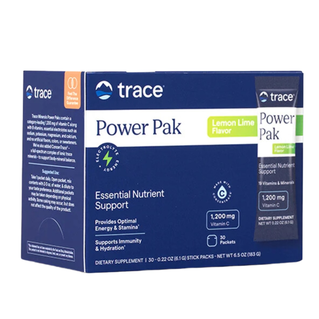 Trace Minerals Power Pak Lemon/Lime 30 pack