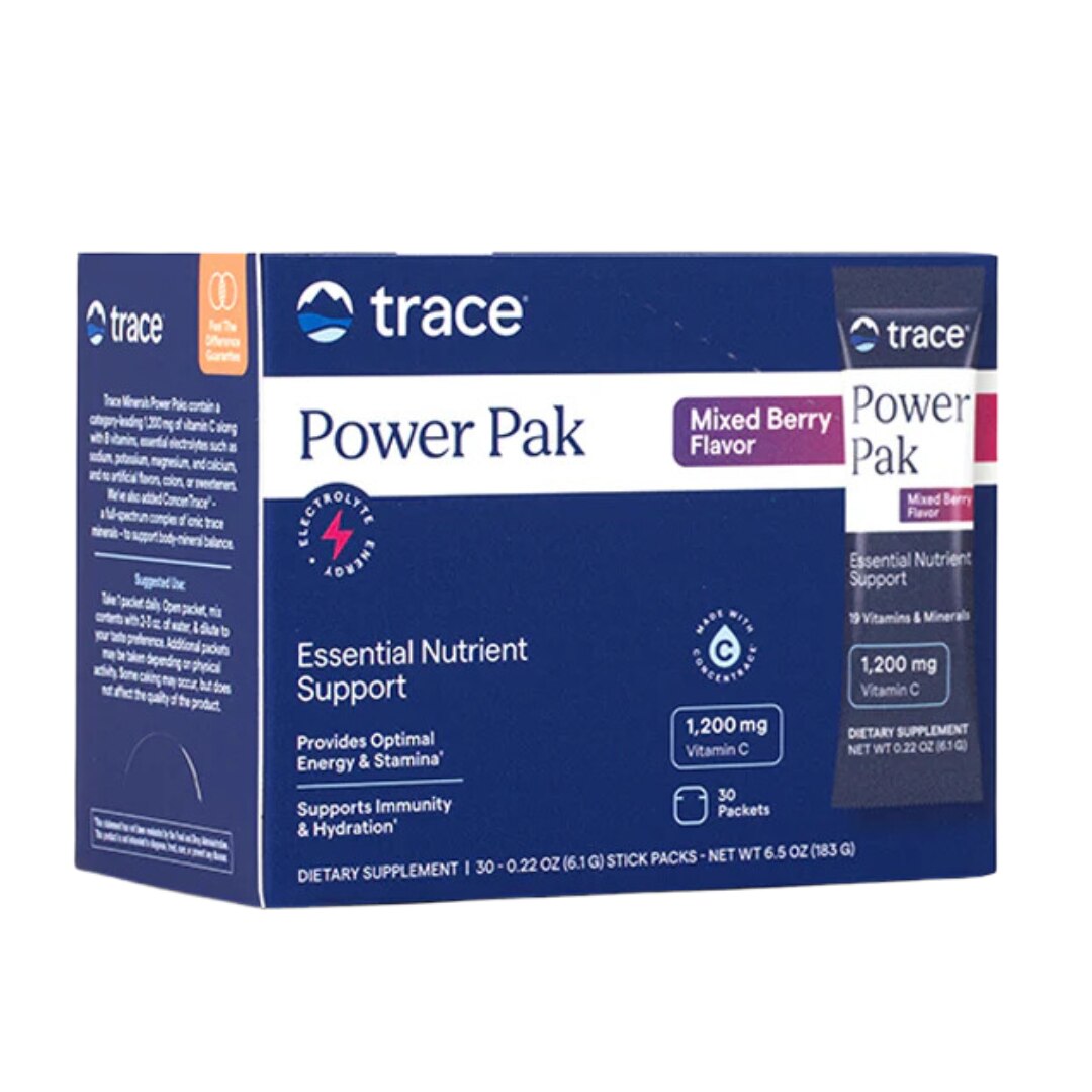 Trace Minerals Power Pak Mixed Berry 30 pack