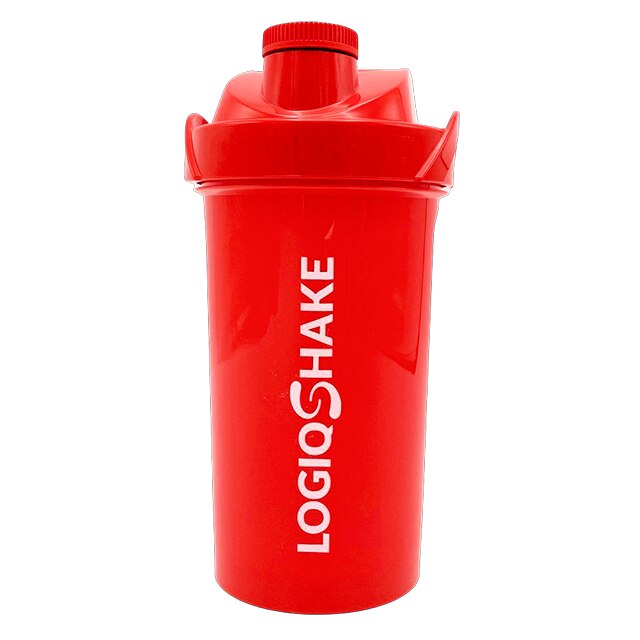 LogIQ Shake Red/White 700ml