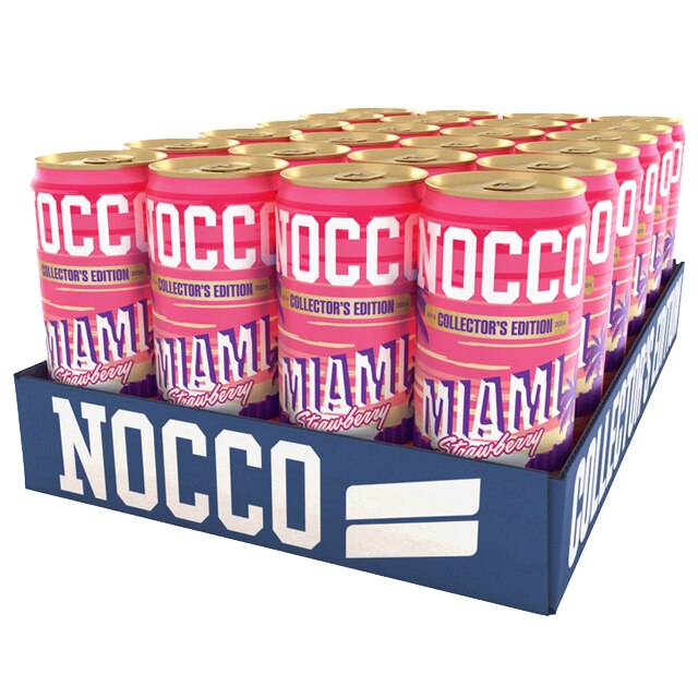 Nocco BCAA Miami Strawberry 24x330ml