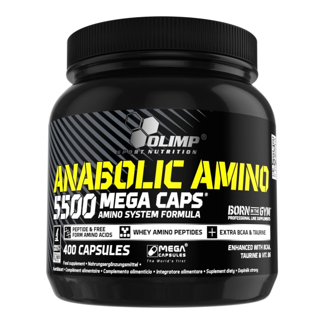 Olimp Sport Nutrition Anabolic Amino 5500 400 kaplslar