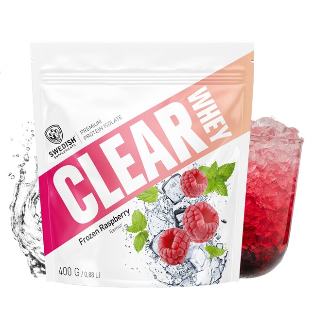 Swedish Supplements Clear Whey Frozen Raspberry 400g