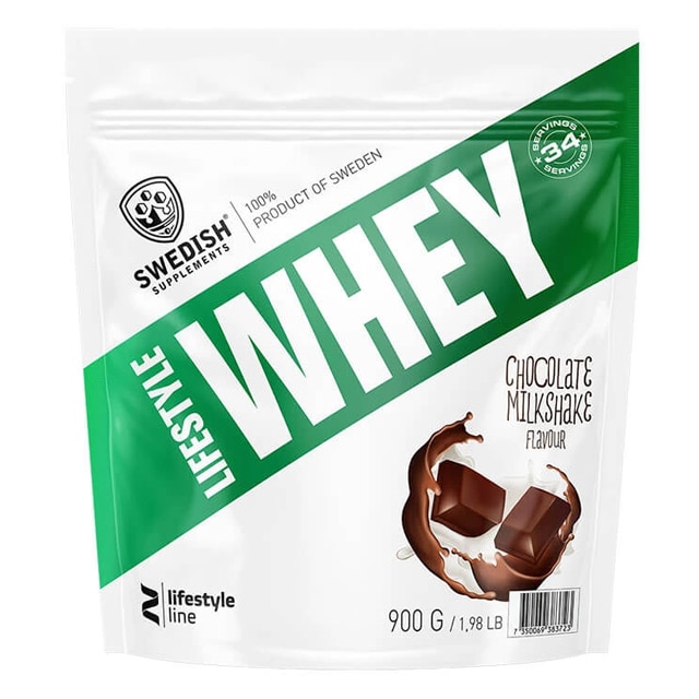 Swedish Supplements Lifestyle Whey Chocolate Milkshake 900g