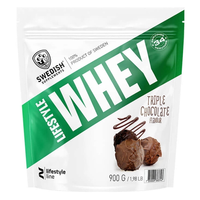 Swedish Supplements Lifestyle Whey Triple Chocolate 900g