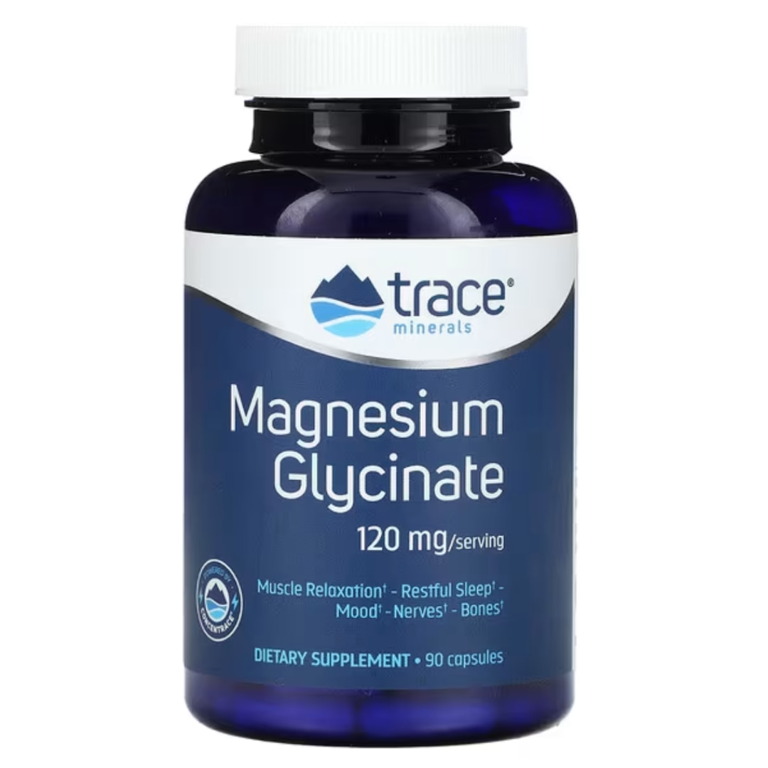 Trace Minerals Magnesium Glycinate 90 kapslar